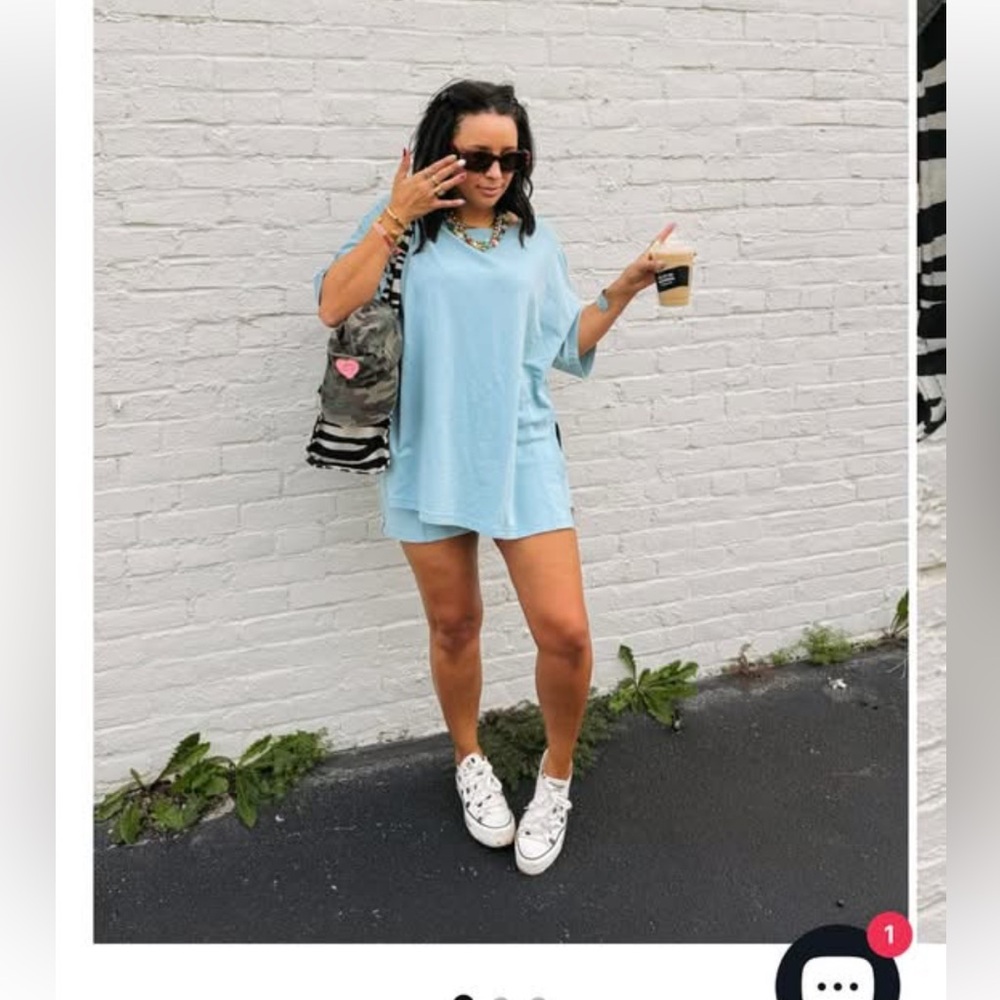 Etta and east top and shorts set
